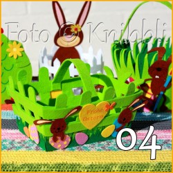 Filz Tasche oder Korb Ostern uvm