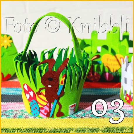 Filz Tasche oder Korb Ostern uvm