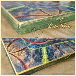Limitierte Auflage - vom Acryl Bild - mit deinem ganzen Herzen -