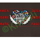 Premium Shirt Schwarz - S bis 5XL - Herz der Demokratie - mit Schriftzug - Zusammen für unsere Demokratie - Gegen den Faschismus