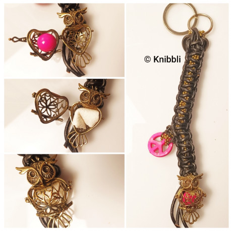 UNIKAT Schlüsselbund Taschen Rucksack Anhänger 0013