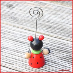 Kärtchen Bilder Halter Motiv Marienkäfer