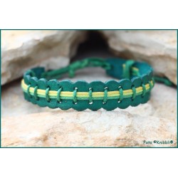 Set 4 Leder Armbänder Regenbogen Styl Nr 1