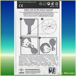 Hand Stabhals Folienballon Minion