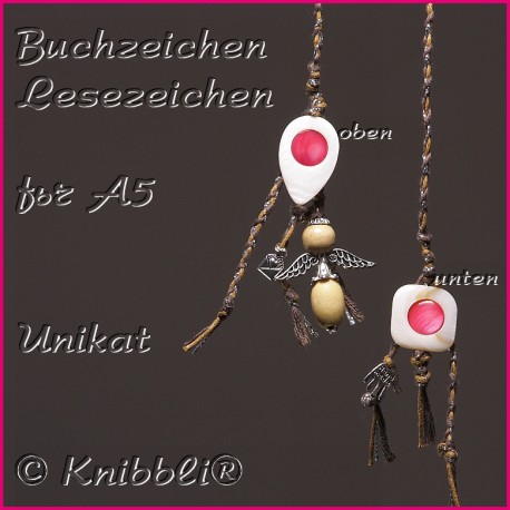 Schutzengel Buchzeichen Einzelstück