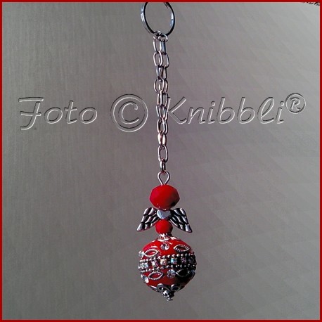 Schutzengel Kashmiri Anhänger Kette Ring 04