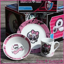 Set Monster High Skull Nr 1 Porzellan Keramik