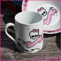 Set Monster High Skull Nr 1 Porzellan Keramik