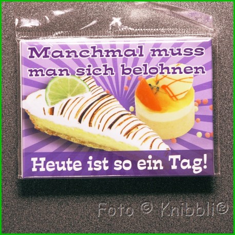 Magnetschild ca 6,5x9 cm Fun Spruch10